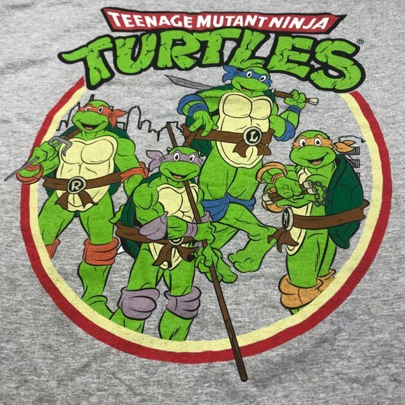 Nickelodeon Teenage Mutant Ninja Turtle TMNT NEW tshirt short sleeve‎ size Large - Picture 3 of 5